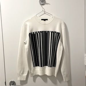 Alexander Wang Barcode Sweatshirt